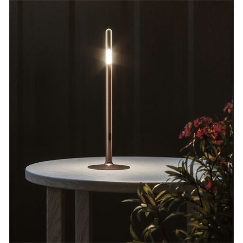 IP44.de AkkuTischleuchte GLIM 0,2W 10lm IP44 Aluguss/Lack