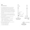 IP44.de AkkuTischleuchte GLIM 0,2W 10lm IP44 Aluguss/Lack