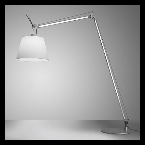 Artemide Steheuchte TOLOMEO MAXI E27,Dim Pergamentschirm