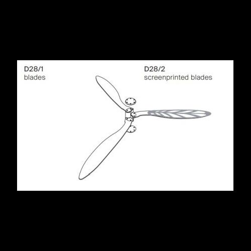 Luceplan Flügelset BLOW- 3Stk Set-D=140cm, methacrylate