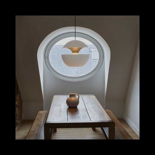 DCW Pendel HERE COMES THE SUN 450 WH-COP 1xE27