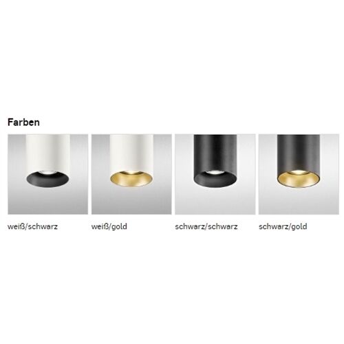 DLS Deckenleuchte BALI L , D=76mm GU10 schwb 2x10°