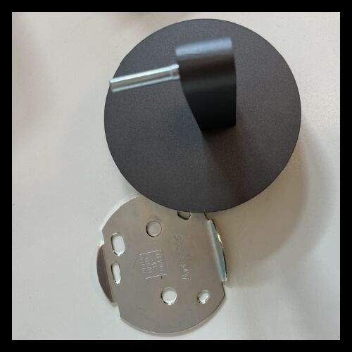 Artemide Wandbefestigung für DEMETRA Aluminium