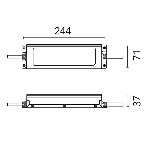 FLOS Architectural Konverter LED extern ALIMENT LED 48V-200W
