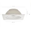 FLOS Einbauleuchte SKYGARDEN Halogen 65 W GY6.35