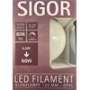 MitteLicht Pendel-Fassung VINTAGE E27 inkl. 6,5 W LED