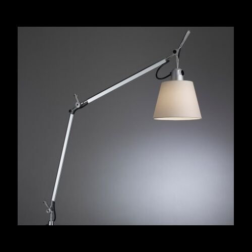 Artemide TOLOMEO BASCULANTE Body Tavolo Alu, Schirm 18cm