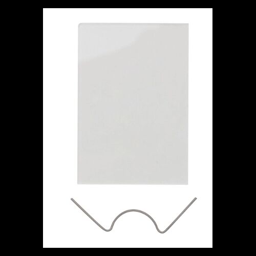 Artemide Ersatzteile TIZIO 35 Schutzglas mit Befestigungsfeder 51x33mm