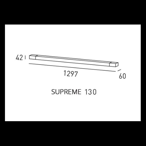 DLS Spiegelleuchte SUPREME 130 LED 14W 3000K 2185lm