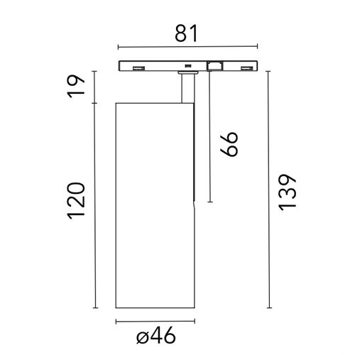 FLOS Architectural Find Me 2-LED 10.5W 364lm 2700K CRI>90 Flood°32