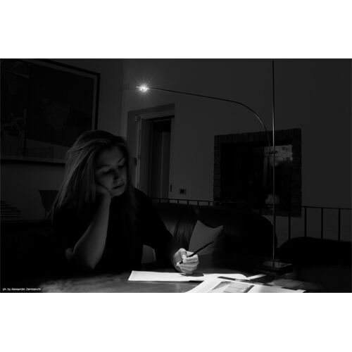 Catellani&Smith Tischleuchte -Uau-1x1W LED, H=65 A=55 Kabeldimmer