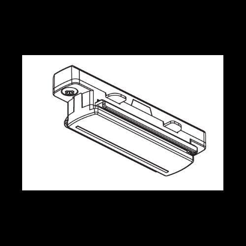 NORDIC*ALUMINIUM 1~Verbinder gerade, elektrisch, Kunststoff